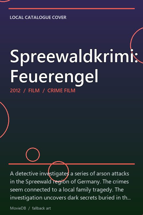 Spreewaldkrimi: Feuerengel poster