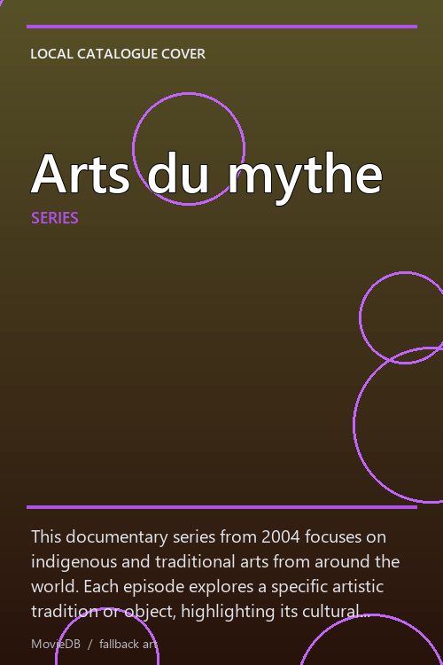 Arts du mythe poster