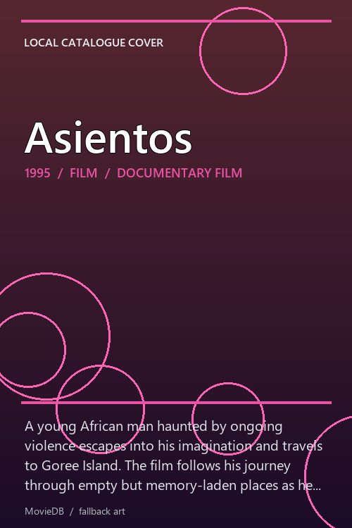 Asientos poster