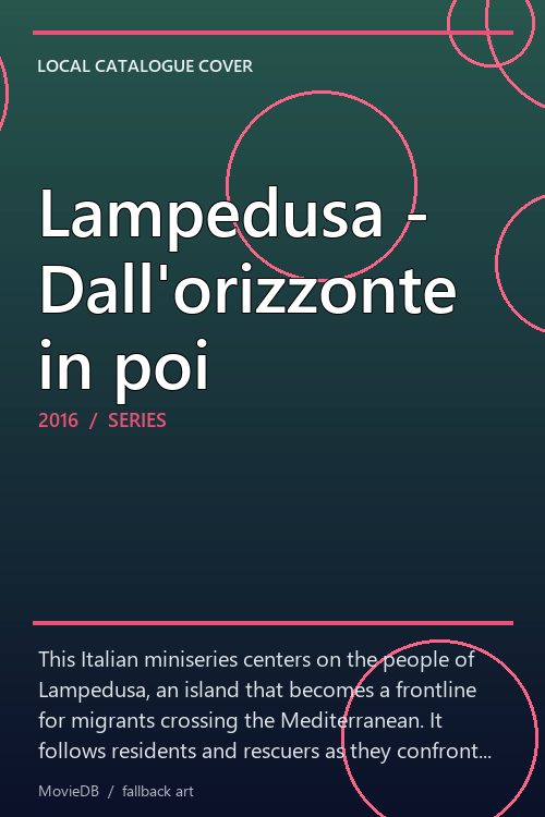 Lampedusa - Dall'orizzonte in poi poster