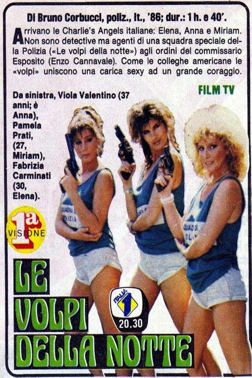 Le volpi della notte poster