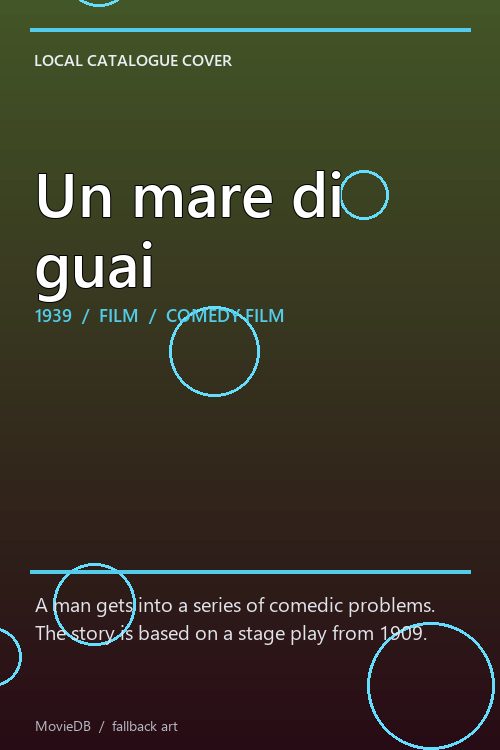 Un mare di guai poster