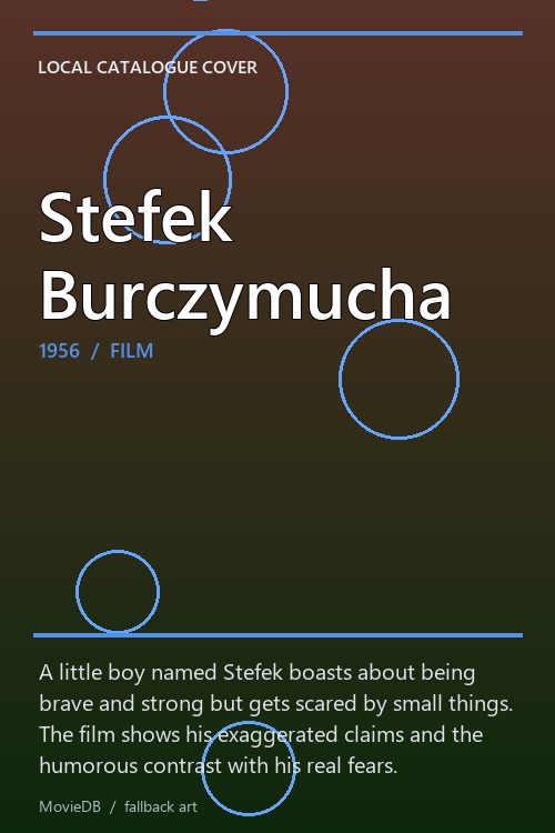 Stefek Burczymucha poster