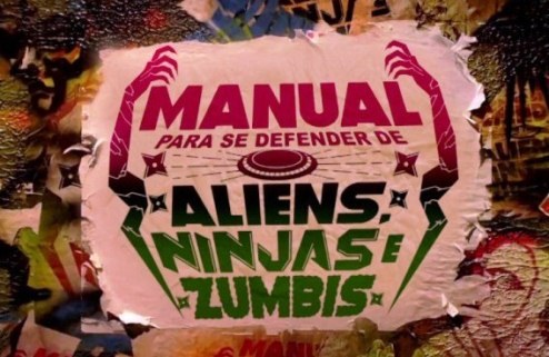Manual para se Defender de Aliens, Ninjas e Zumbis poster