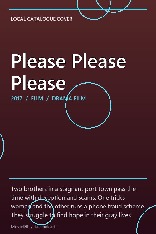 Please Please Please poster