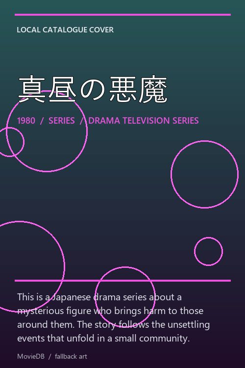 真昼の悪魔 poster