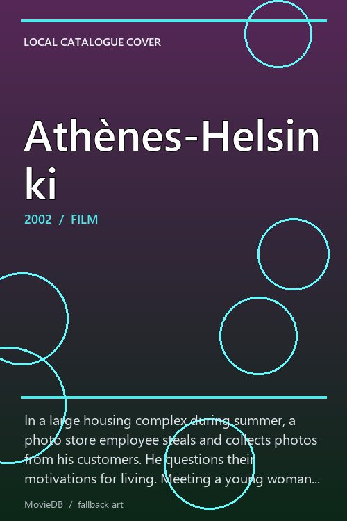 Athènes-Helsinki poster