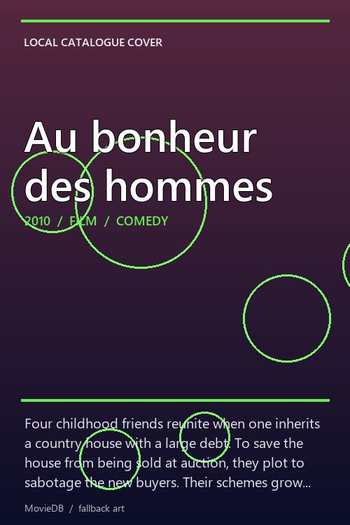Au bonheur des hommes poster