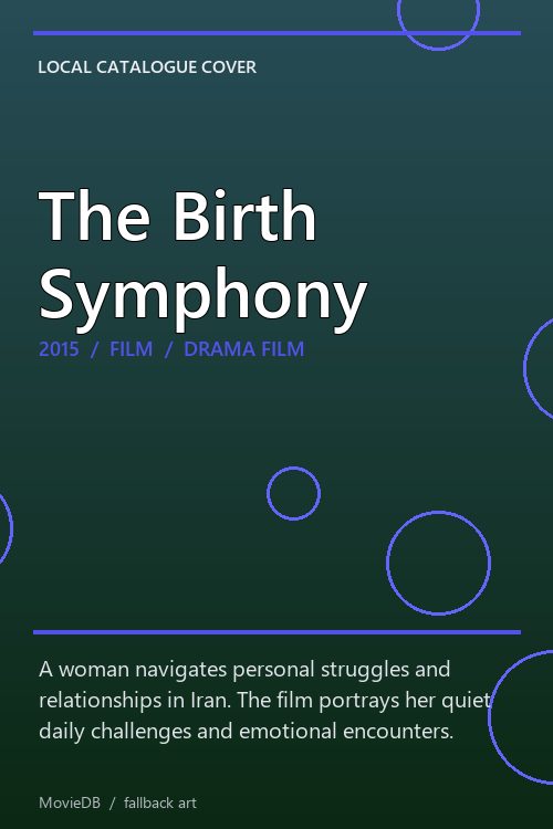 The Birth Symphony poster