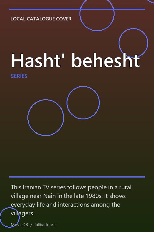 Hasht' behesht poster