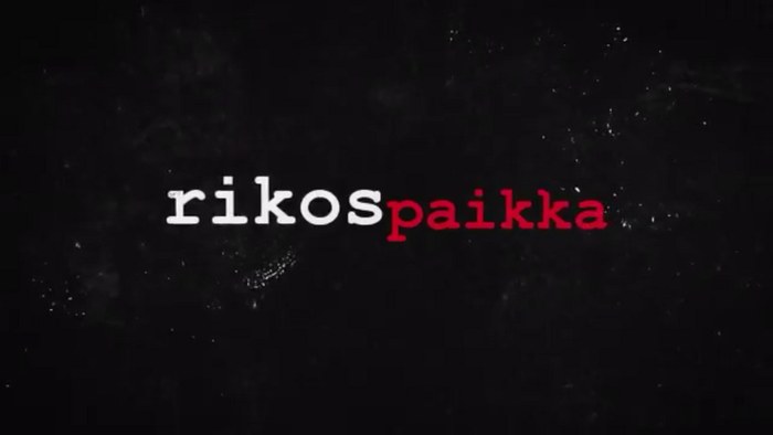 Rikospaikka poster