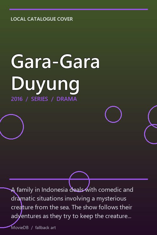 Gara-Gara Duyung poster