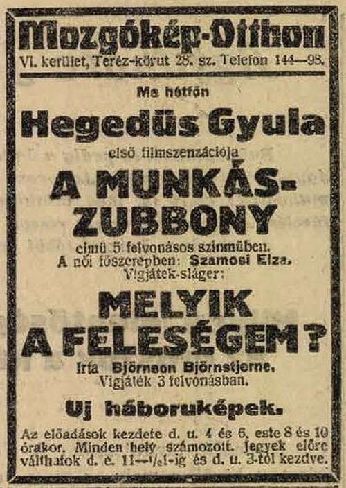 A Munkászubbony poster