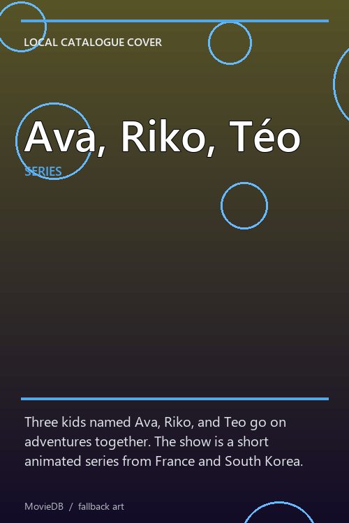 Ava, Riko, Téo poster