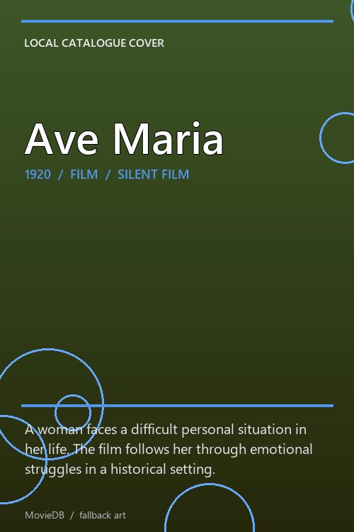 Ave Maria poster