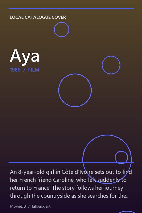 Aya poster