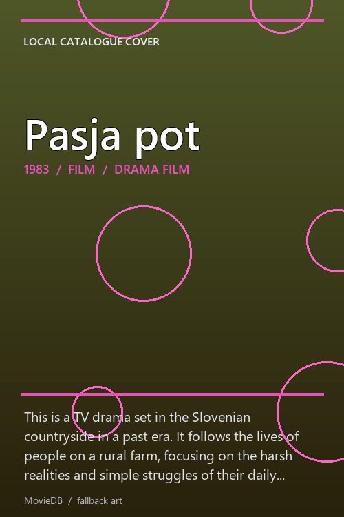 Pasja pot poster