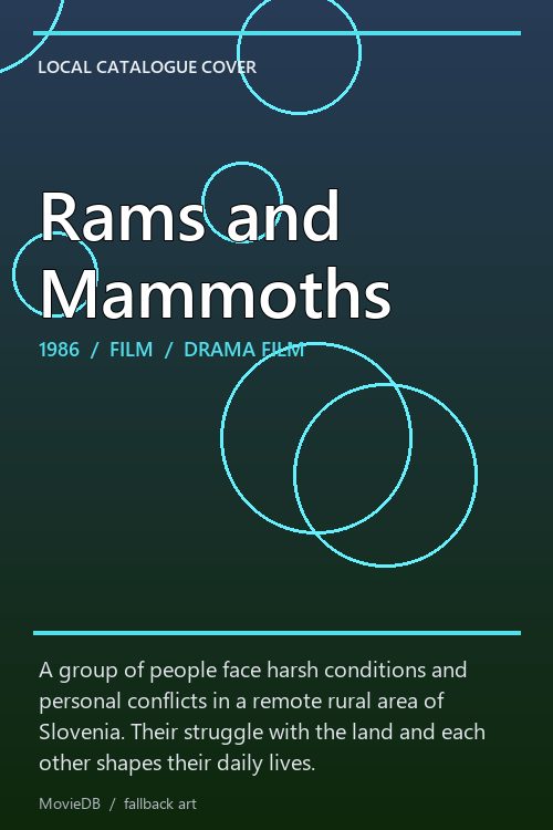 Rams and Mammoths poster