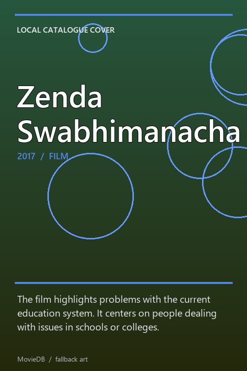 Zenda Swabhimanacha poster