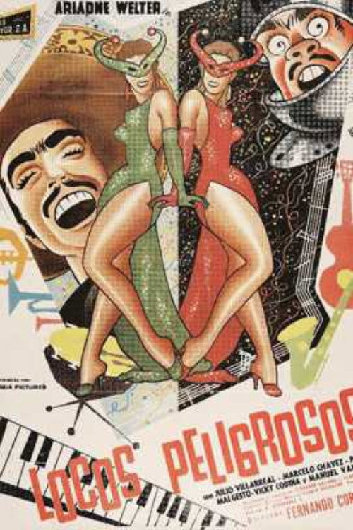 Locos peligrosos poster
