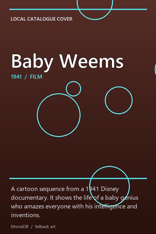 Baby Weems poster
