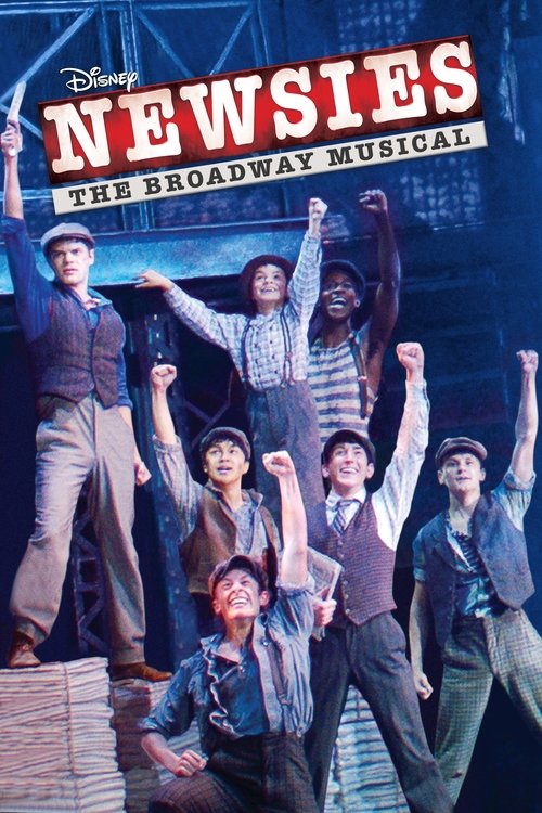 Disney's Newsies the Broadway Musical poster