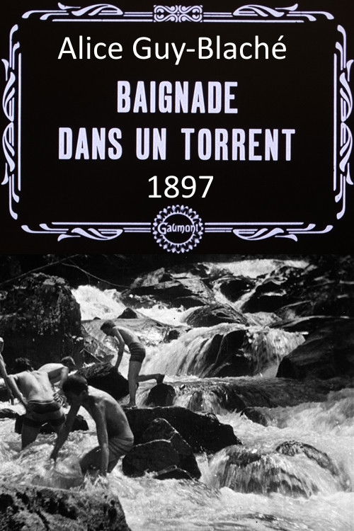 Baignade dans le torrent poster