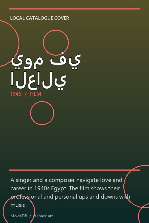 يوم في العالي poster