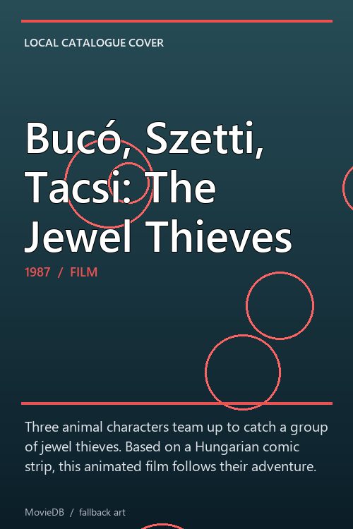Bucó, Szetti, Tacsi: The Jewel Thieves poster