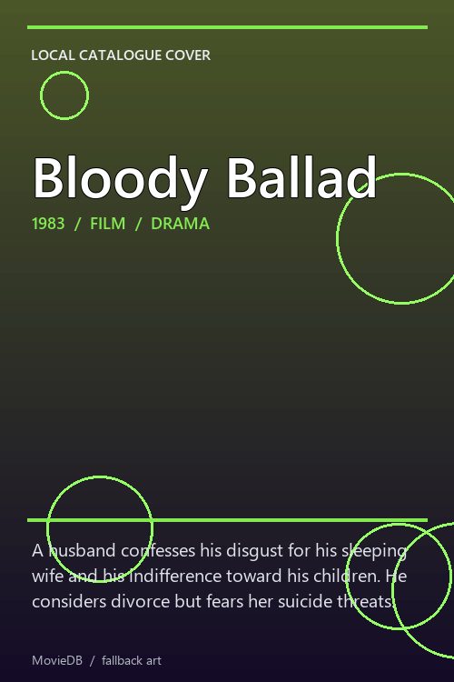 Bloody Ballad poster