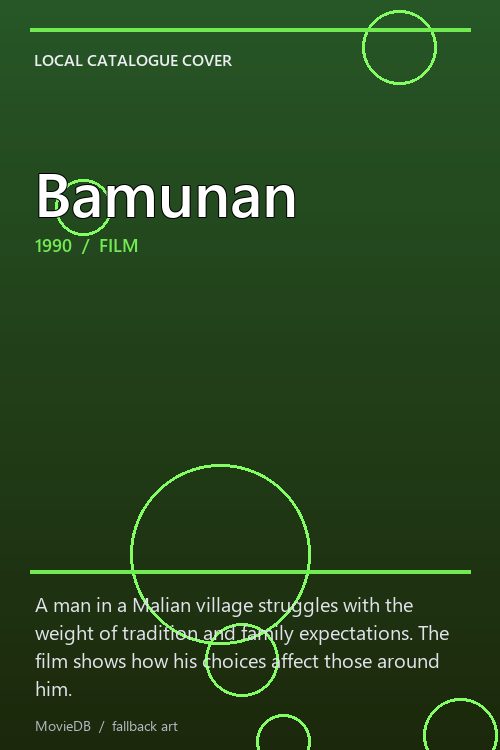 Bamunan poster