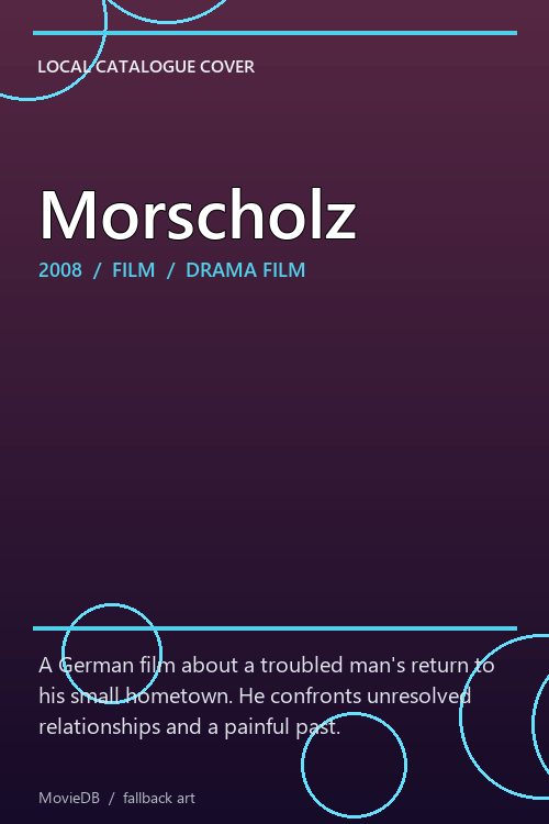 Morscholz poster