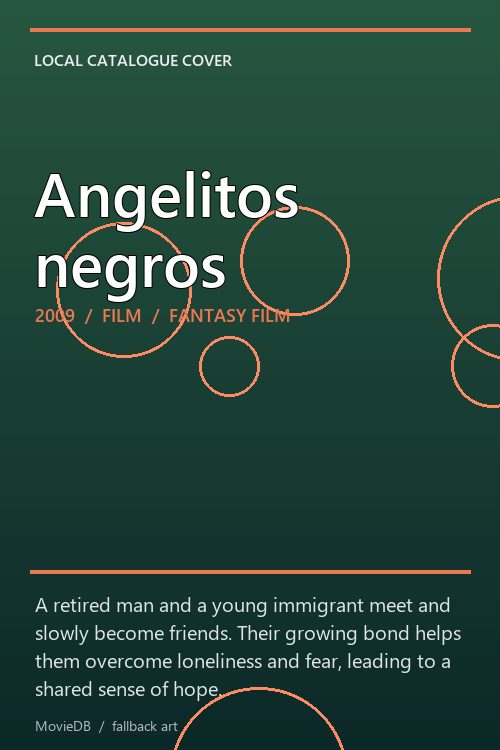 Angelitos negros poster