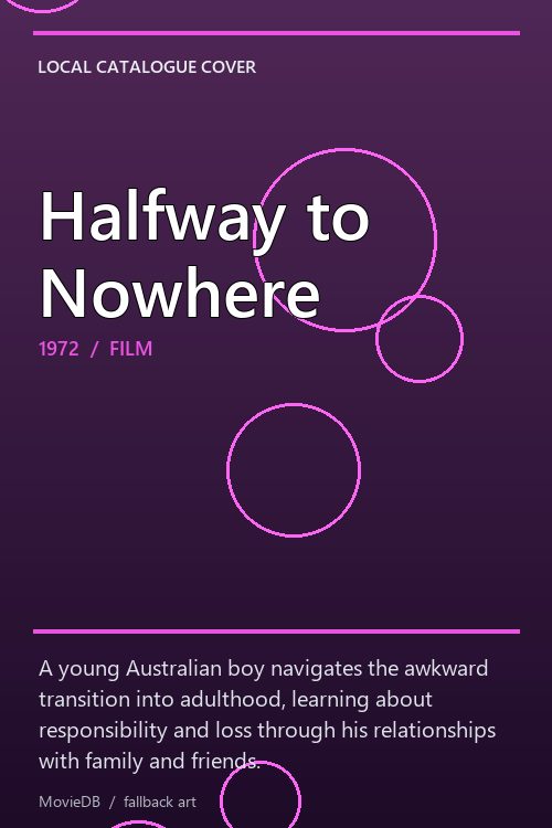 Halfway to Nowhere poster