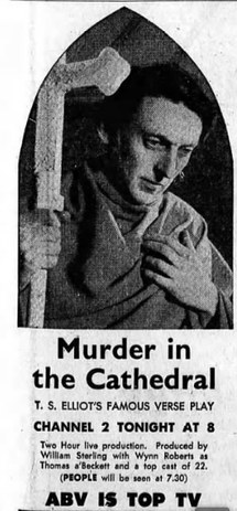 Murder in the Cathedral poster