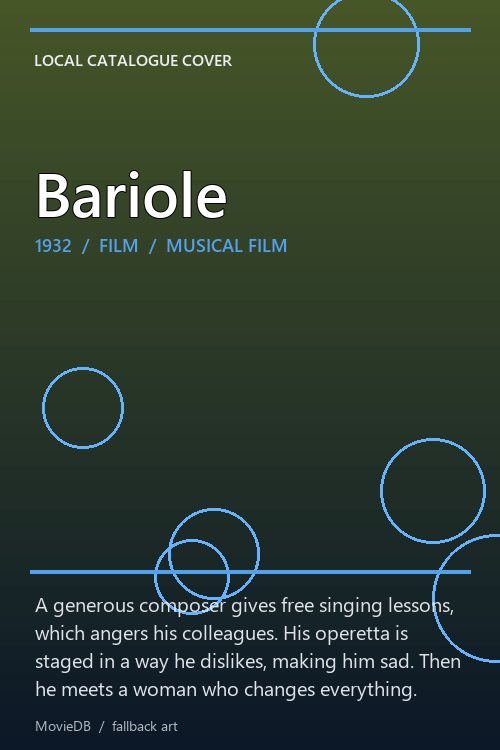 Bariole poster