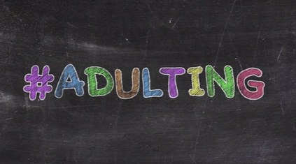 #Adulting poster