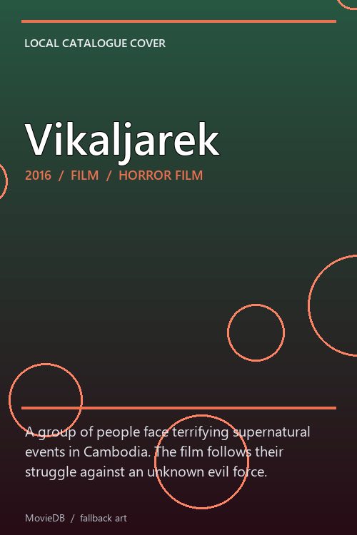 Vikaljarek poster