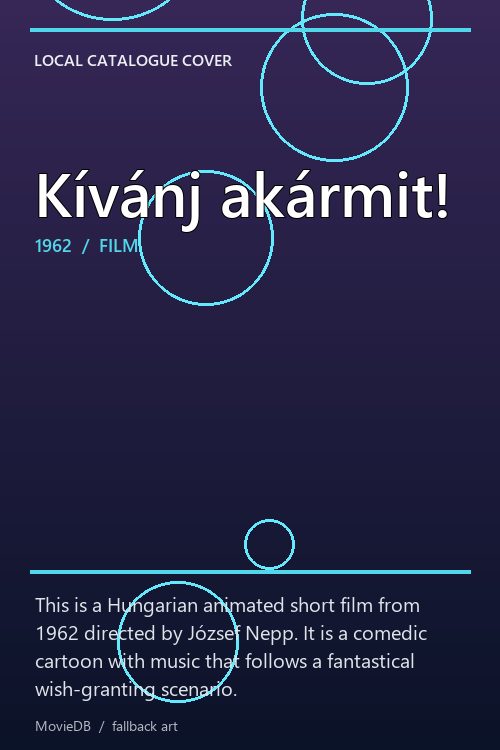 Kívánj akármit! poster
