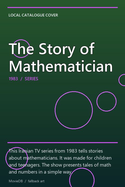 The Story of Mathematician poster