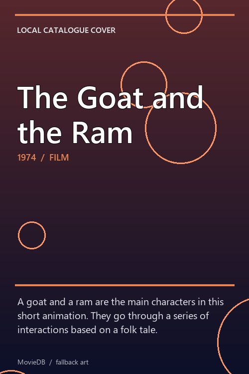 The Goat and the Ram poster