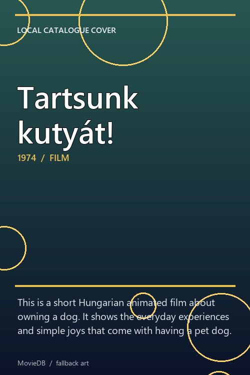 Tartsunk kutyát! poster