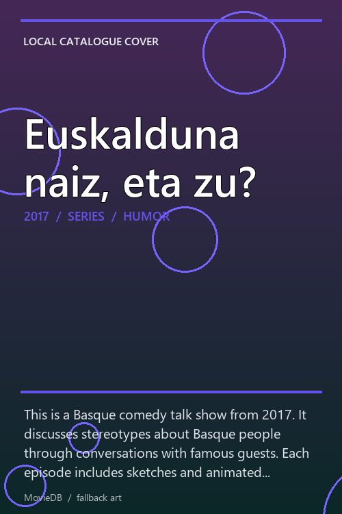 Euskalduna naiz, eta zu? poster
