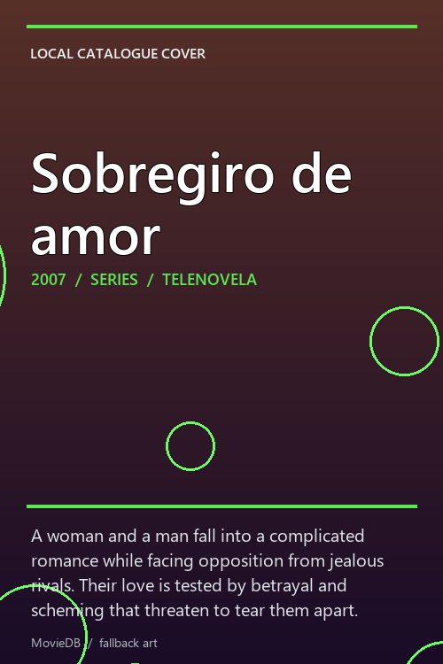 Sobregiro de amor poster