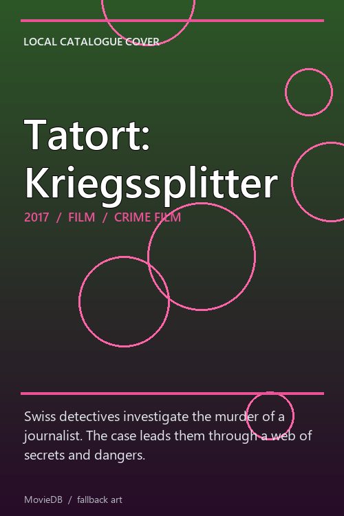 Tatort: Kriegssplitter poster