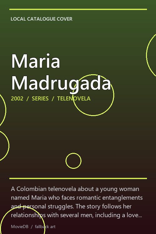 Maria Madrugada poster
