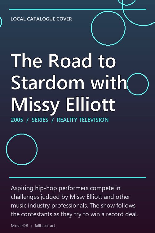 The Road to Stardom with Missy Elliott poster