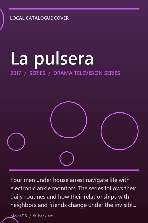 La pulsera poster