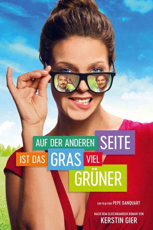 Auf der anderen Seite ist das Gras viel grüner poster