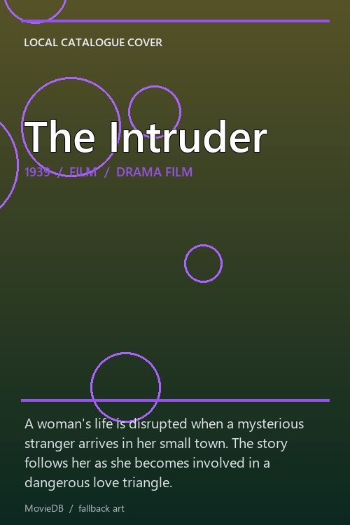 The Intruder poster